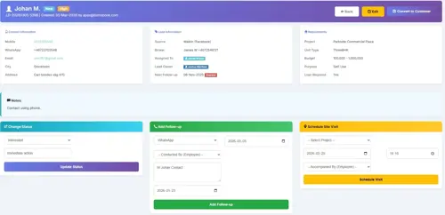 Biznsbook CRM lead generation forms and capture tools for website integration